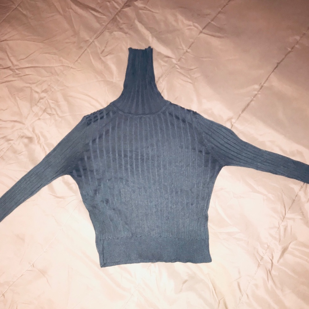 Zara Cropped Knit Sweater